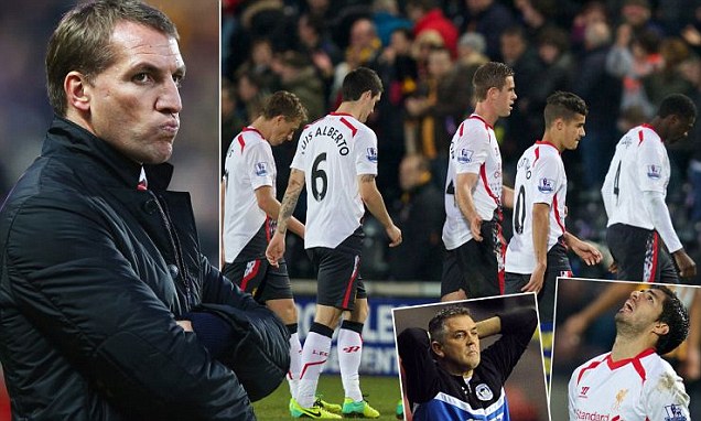 Liverpool Ditekuk Hull, Rodgers Cari `Kambing Hitam`